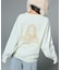 FACE EMBROIDERY KNIT TOP