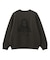 FACE EMBROIDERY KNIT TOP