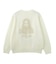 FACE EMBROIDERY KNIT TOP