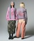 HEART SPRAY LOGO KNIT TOP
