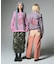 HEART SPRAY LOGO KNIT TOP