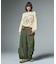 HEART SPRAY LOGO KNIT TOP