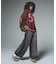 NUMBERING JACQUARD KNIT TOP