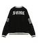 NUMBERING JACQUARD KNIT TOP