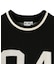 NUMBERING JACQUARD KNIT TOP