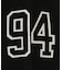 NUMBERING JACQUARD KNIT TOP