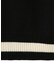 NUMBERING JACQUARD KNIT TOP