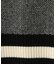 NUMBERING JACQUARD KNIT TOP
