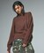 STUDDED LOGO KNIT TOP