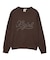 STUDDED LOGO KNIT TOP