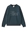 STUDDED LOGO KNIT TOP