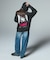 FACE JACQUARD KNIT TOP