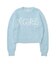 LOGO JACQUARD SHAGGY KNIT TOP