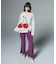 CHERRY JACQUARD KNIT TOP