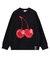 CHERRY JACQUARD KNIT TOP