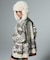 COLLAGE GRAPHIC JACQUARD KNIT CARDIGAN