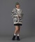 COLLAGE GRAPHIC JACQUARD KNIT CARDIGAN