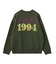 SCRATCHED LOGO JACQUARD KNIT TOP