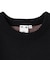 SCRATCHED LOGO JACQUARD KNIT TOP