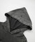 FADED WOVEN MIX KNIT HOODIE
