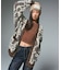 LOGO AND BUNNY JACQUARD KNIT CARDIGAN