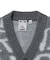 LOGO AND BUNNY JACQUARD KNIT CARDIGAN