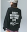 CURSIVE LOGO AND FACE JACQUARD KNIT TOP