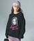 CURSIVE LOGO AND FACE JACQUARD KNIT TOP