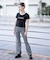 GINGHAM EASY PANTS