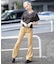 GINGHAM EASY PANTS