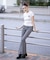 GINGHAM EASY PANTS