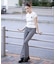 GINGHAM EASY PANTS