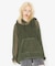 RETRO PATTERN MESH HOODIE