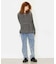 RETRO PATTERN MESH HOODIE