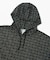 RETRO PATTERN MESH HOODIE