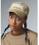 COLLEGE LOGO PIGMENT 6PANEL CAP