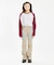 JERSEY WOVEN MIX PANTS