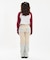 JERSEY WOVEN MIX PANTS