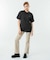 JERSEY WOVEN MIX PANTS