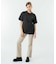 JERSEY WOVEN MIX PANTS