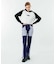 JERSEY WOVEN MIX PANTS