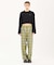 PLAID STRAIGHT LEG PANTS