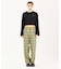 PLAID STRAIGHT LEG PANTS