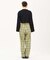PLAID STRAIGHT LEG PANTS