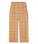 PLAID STRAIGHT LEG PANTS