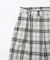 PLAID STRAIGHT LEG PANTS
