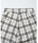 PLAID STRAIGHT LEG PANTS