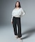 FACE LABEL SHEER SHIRT JACKET