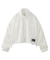 FACE LABEL SHEER SHIRT JACKET