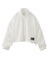 FACE LABEL SHEER SHIRT JACKET